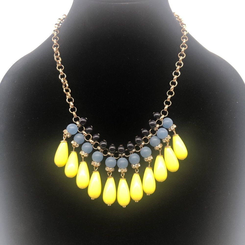 J. Crew Tear DropStatement Necklace